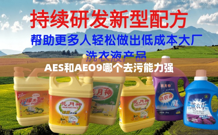 AES和AEO9哪個(gè)去污能力強(qiáng)